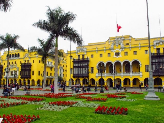 Palácio Municipal de Lima no Peru