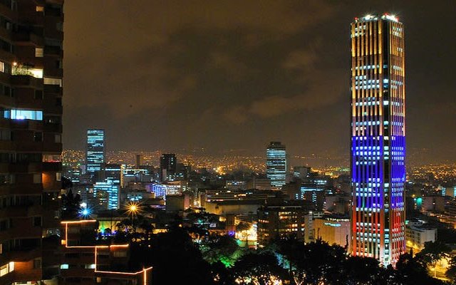 Pontos turísticos em Bogotá na Colômbia