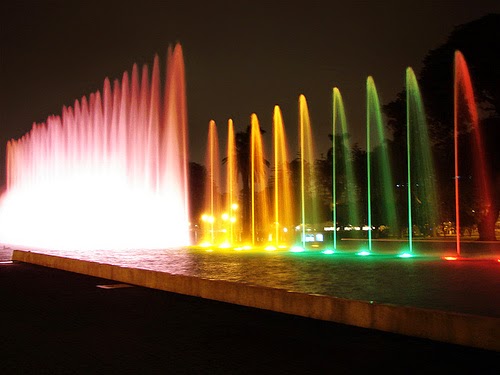 Noite no Parque da Reserva em Lima