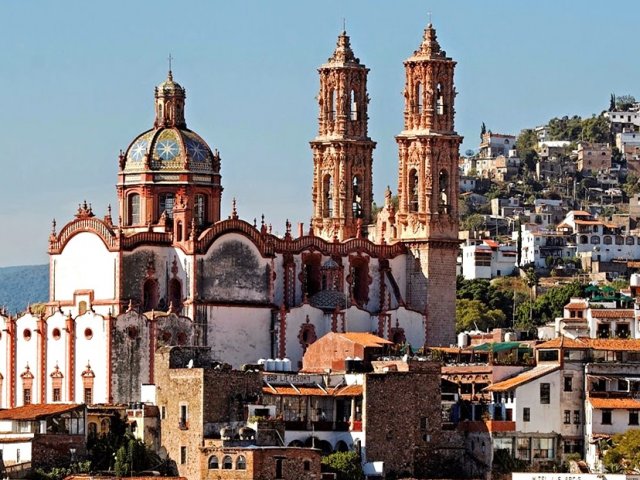 Cidade de Taxco no México