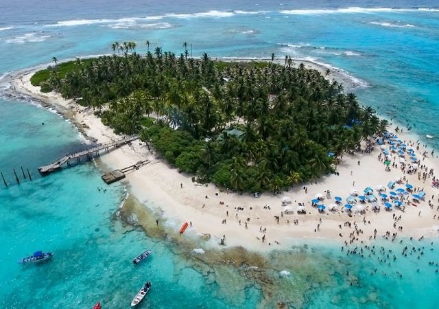 Ano novo em San Andrés